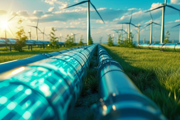 What are the advantages of using green hydrogen?